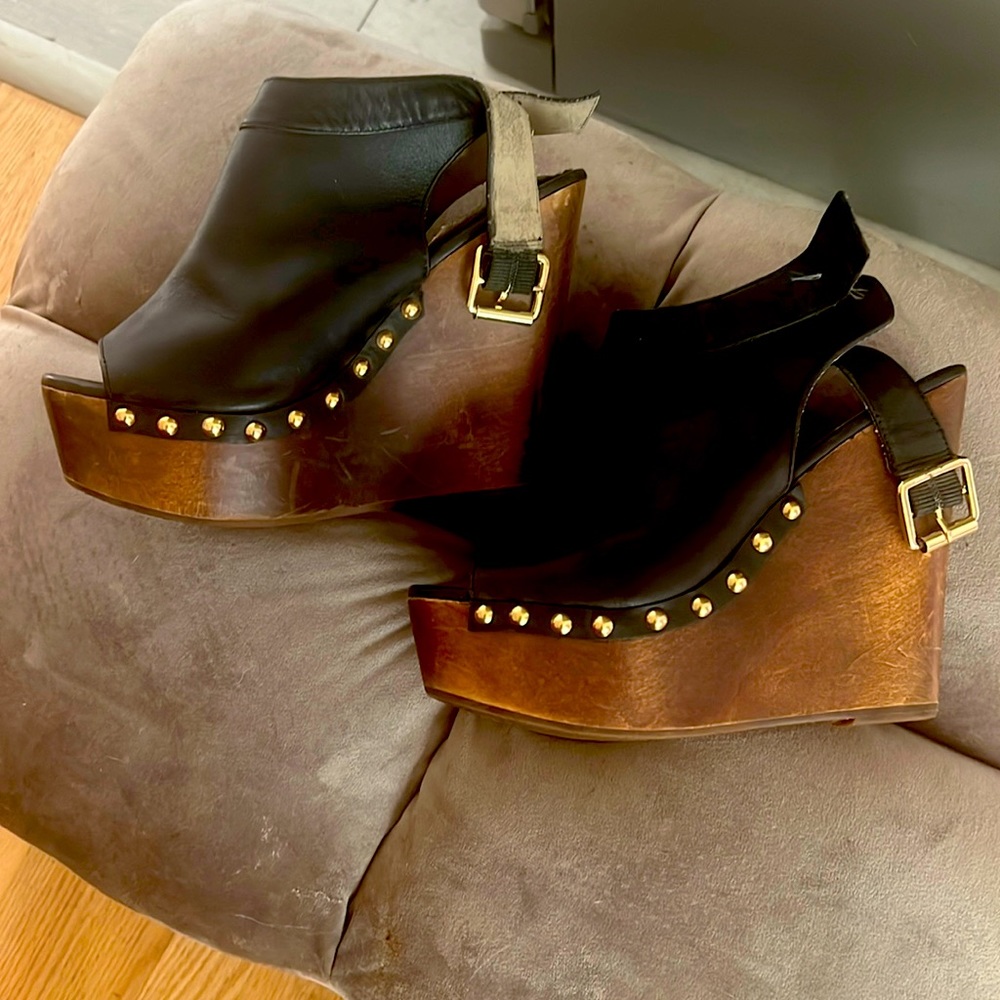 Steve Madden 1999 platform clogs